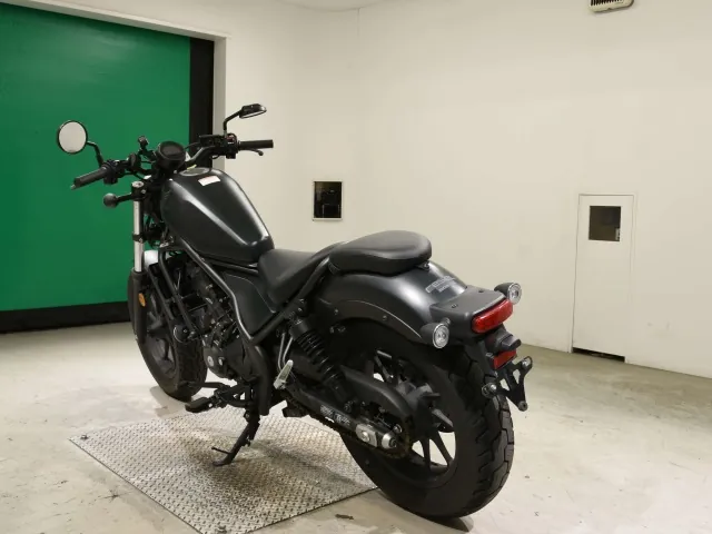 Honda Rebel 250, matt black, фото 6