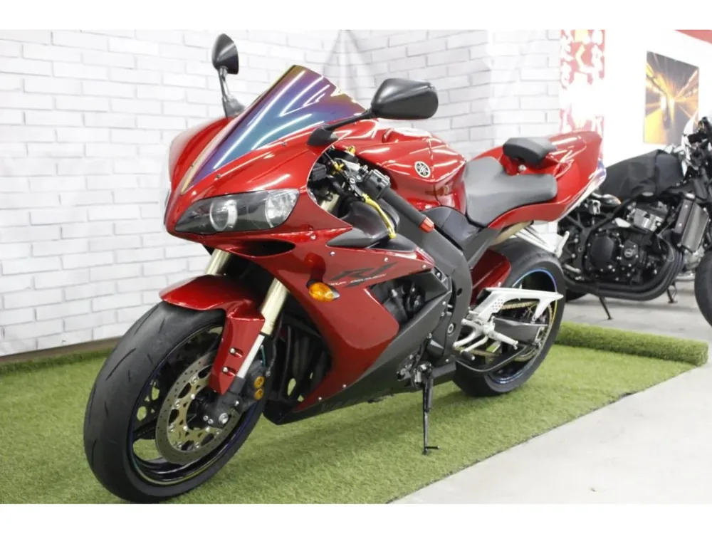 Yamaha YZF-R1 2005, чёрный, красный, фото 2