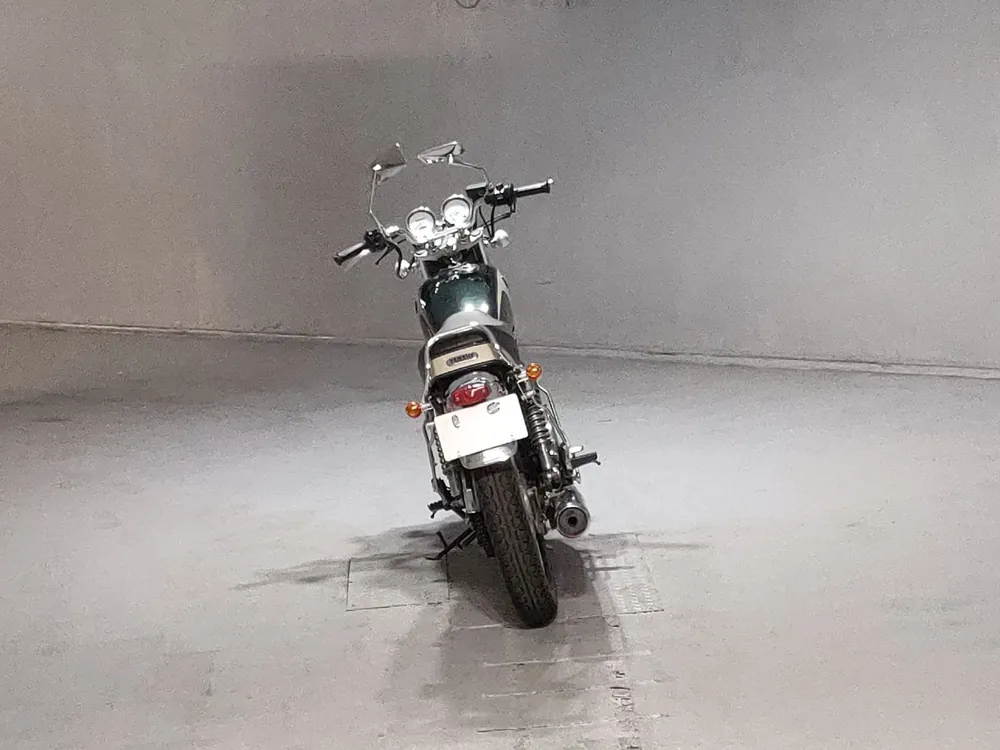 Yamaha SR400 2001, зелёный, фото 4