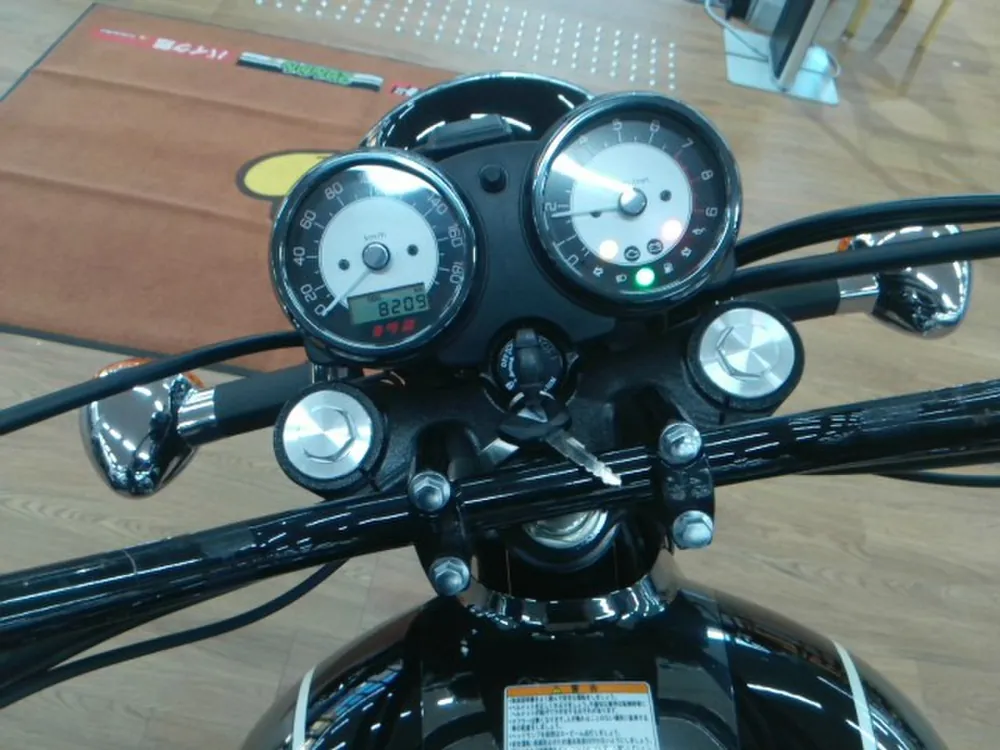 Kawasaki W800-2 2022, чёрный, фото 3