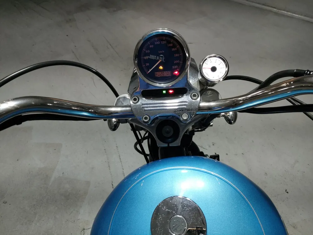 Harley-Davidson XL1200L Sportster 2011, синий, фото 5