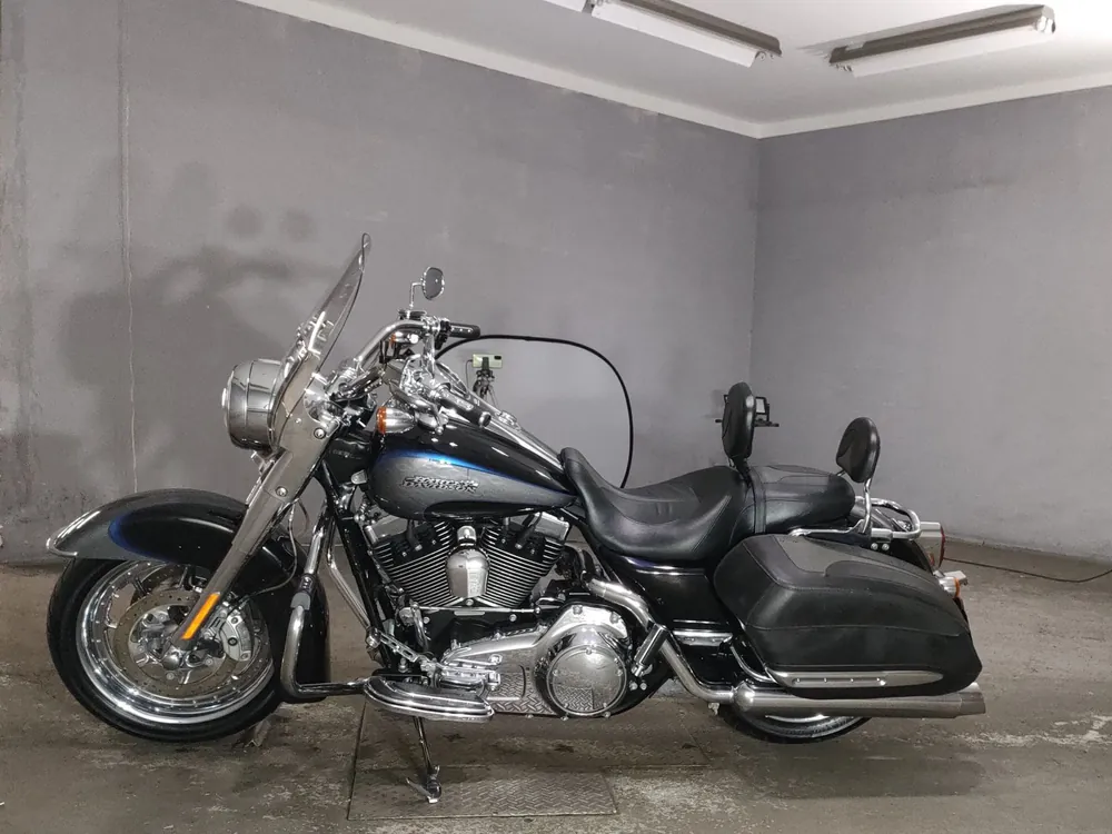 Harley-Davidson FLHR1580CVO 2008, чёрный, фото 2