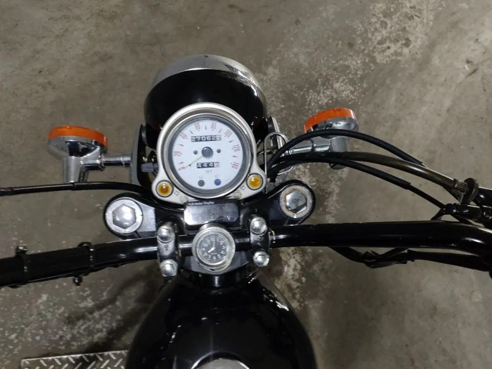 Kawasaki Estrella, чёрный, фото 5