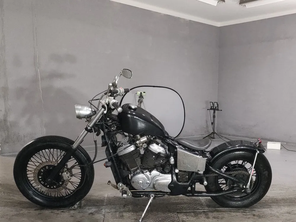 Honda Steed 400 1997, чёрный, фото 2