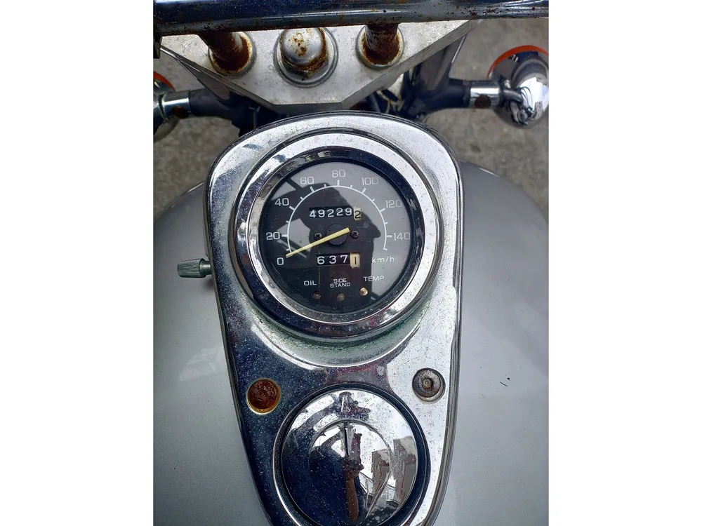 Honda V-Twin Magna 250, серебристый, фото 3