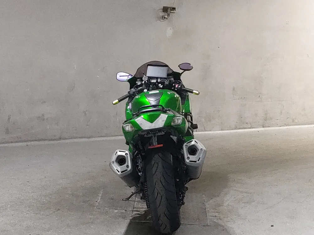 Kawasaki Zx-14R 2012, зелёный, фото 4