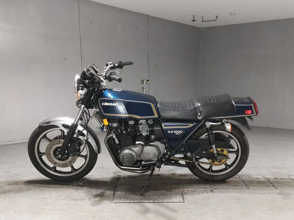 Kawasaki Z1000A 1998, синий, фото 2