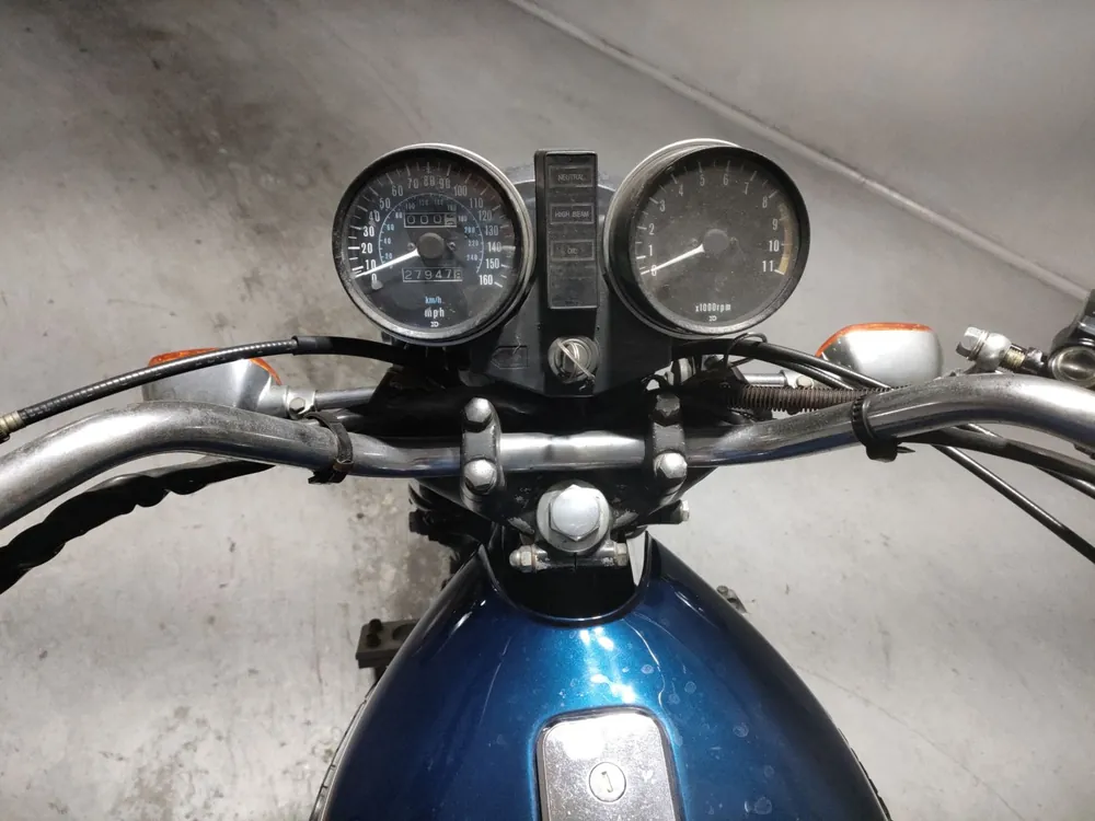 Kawasaki Z1000A 1998, синий, фото 5