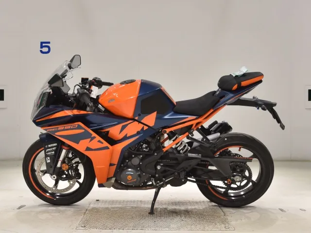 KTM RC 390 2023, оранжевый, фото 2