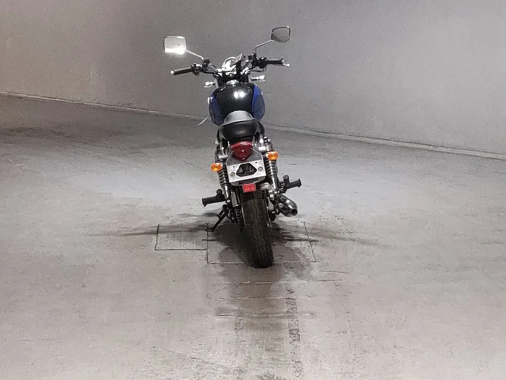 Kawasaki Estrella, black / blue, фото 4