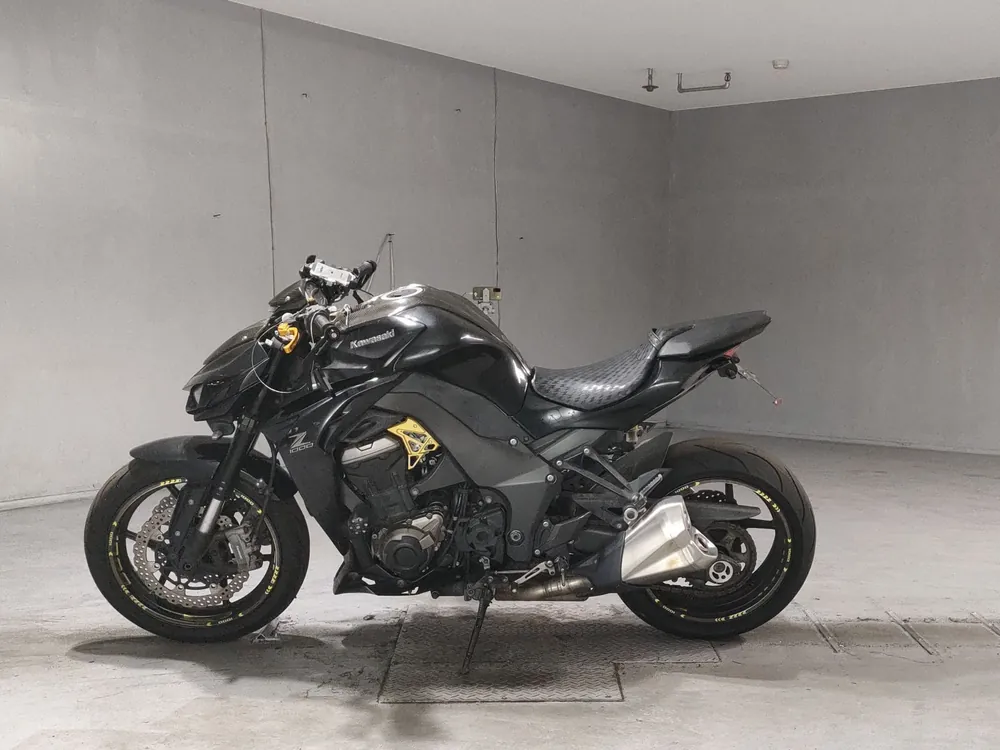 Kawasaki Z1000 2015, чёрный, фото 2