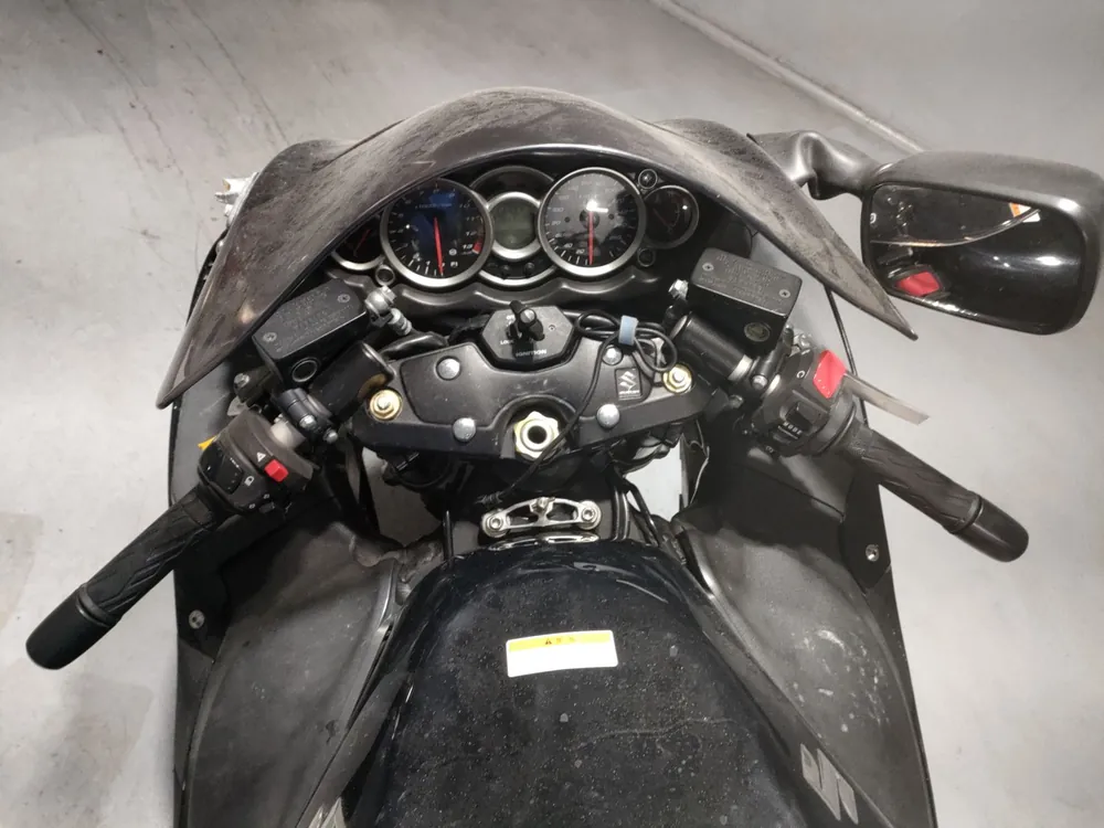 Suzuki GSX1300R Hayabusa 2014, чёрный, серый, фото 5