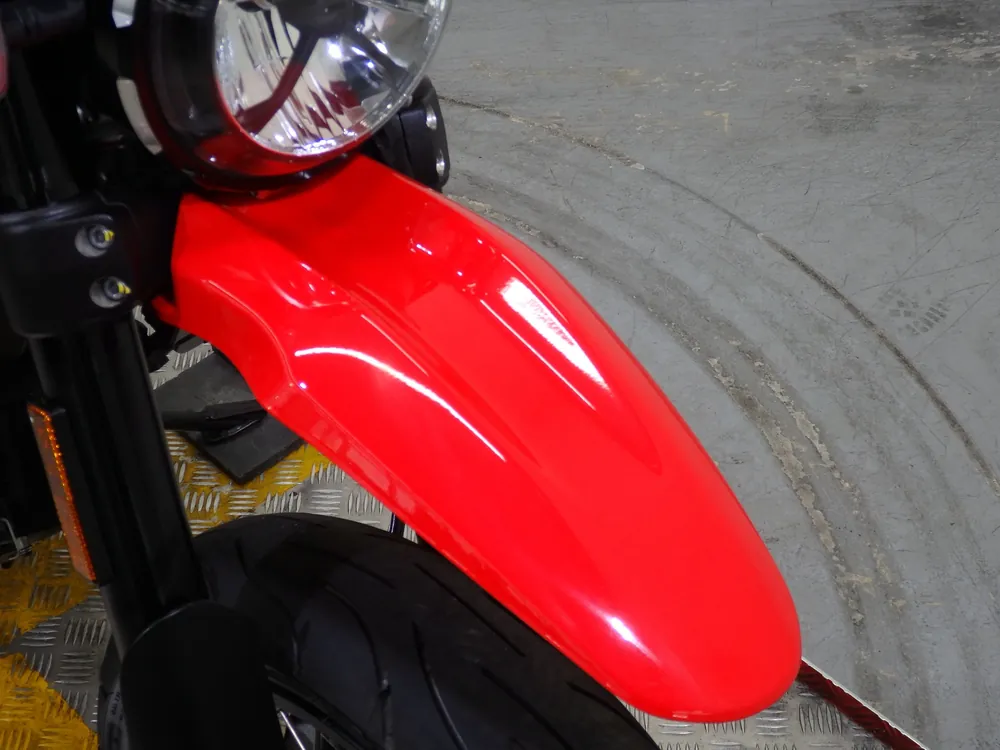 Ducati Scrambler Urban Motard 2023, white / red, фото 15