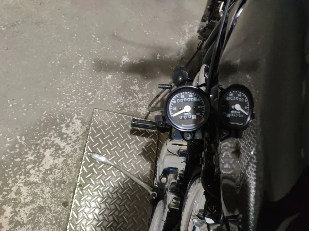 Honda Steed 400 1991, чёрный, фото 5