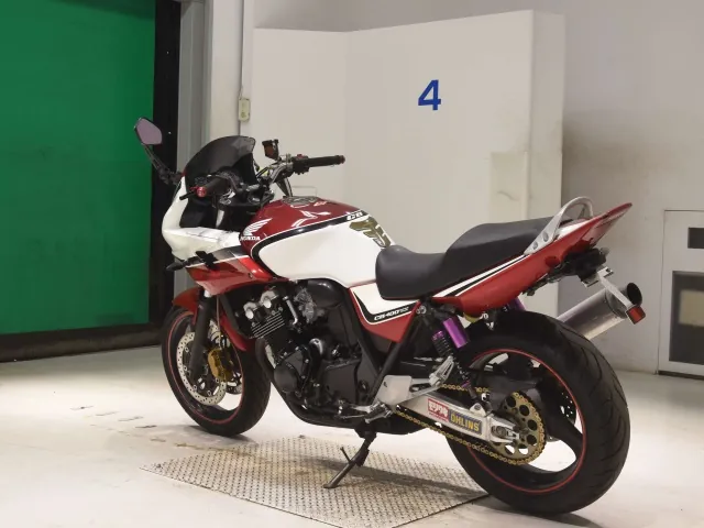 Honda CB400 Super Four 2005, красный, фото 6