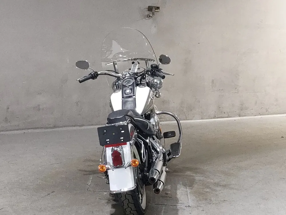 Harley-Davidson FLSTN 2008, white/silver, фото 4