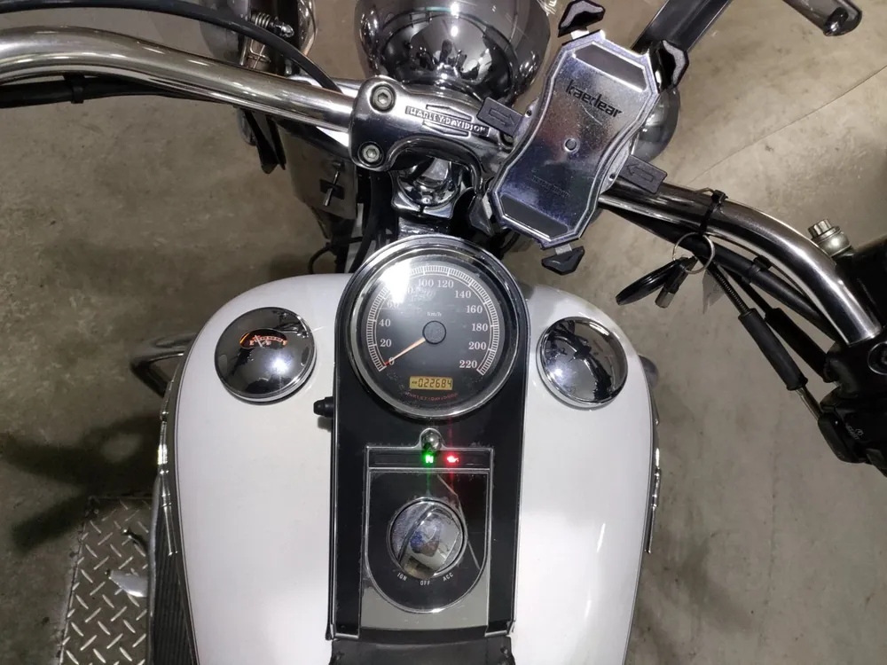 Harley-Davidson FLSTN 2008, white/silver, фото 5