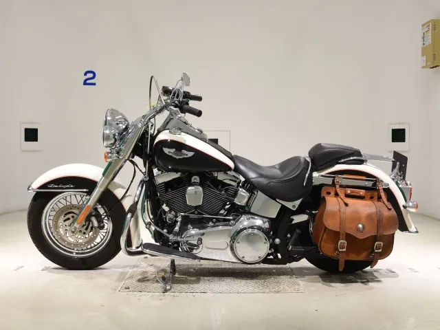 Harley-Davidson FLSTN1580 2011, white | black, фото 2