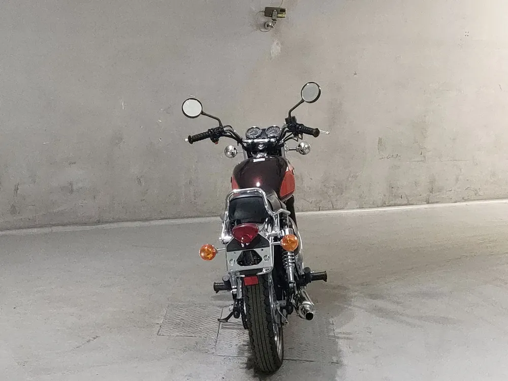 Kawasaki Estrella, red / light brown, фото 4