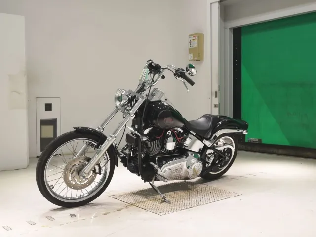 Harley-Davidson FXSTC1580 2008, чёрный, фото 4