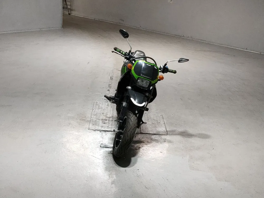 Kawasaki KSR110, black / green, фото 3
