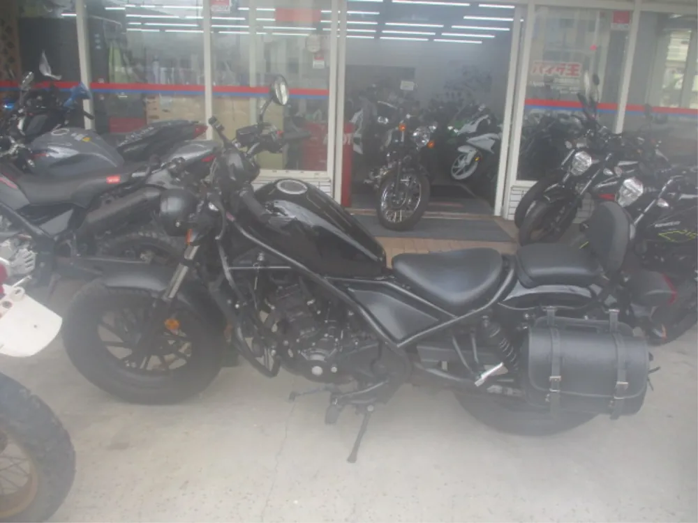 Honda Rebel 250, чёрный, фото 4