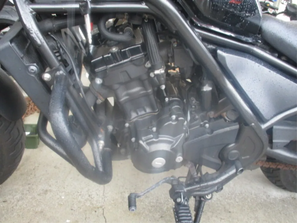 Honda Rebel 250, чёрный, фото 6