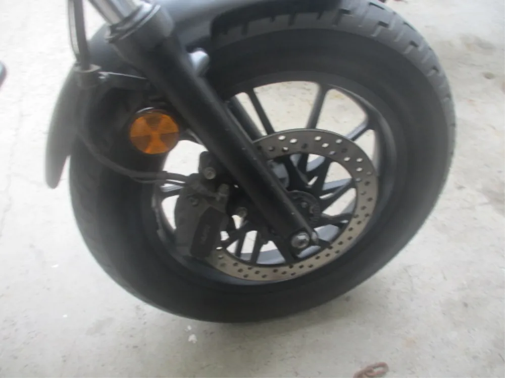 Honda Rebel 250, чёрный, фото 8