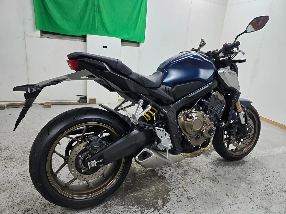 Honda CBR650R 2021, зелёный, фото 3