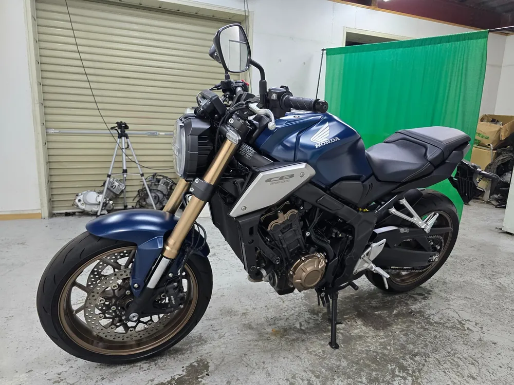 Honda CBR650R 2021, зелёный, фото 4