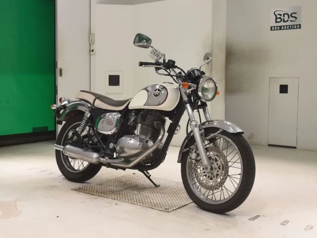Kawasaki Estrella, white | silver, фото 3