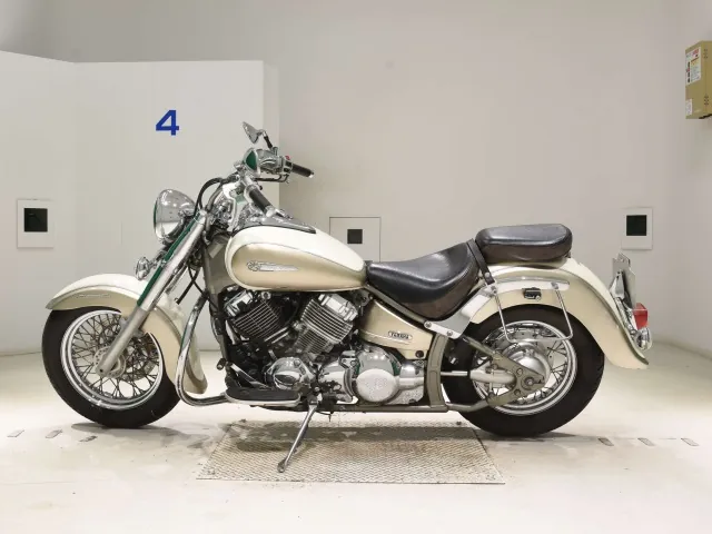 Yamaha Drag Star 400 Classic 2008, белый, фото 2