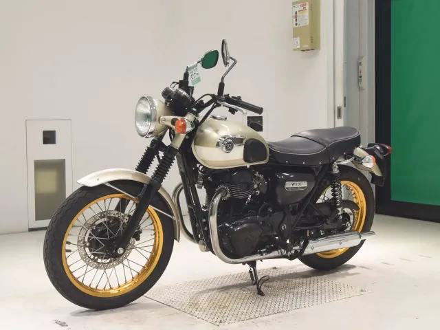 Kawasaki W800 2015, золотистый, фото 4