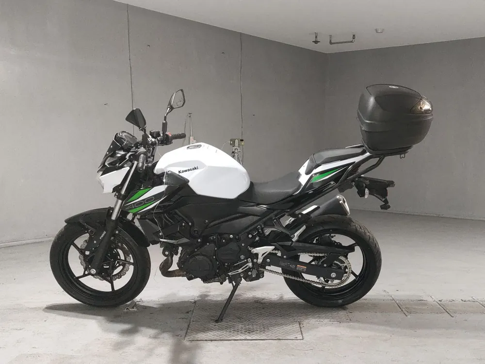 Kawasaki Ninja 400 2019, white/black, фото 2