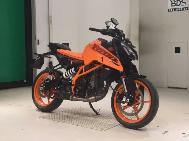 KTM 390 Duke 2025, black | orange, фото 3