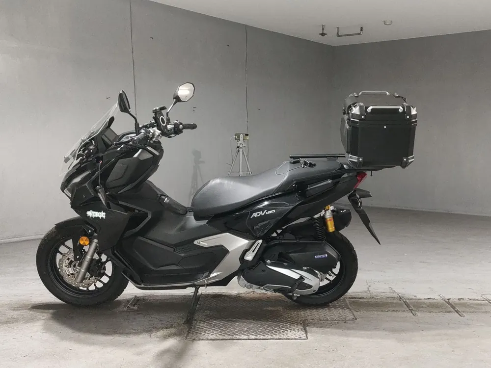 Honda ADV160, чёрный, фото 2