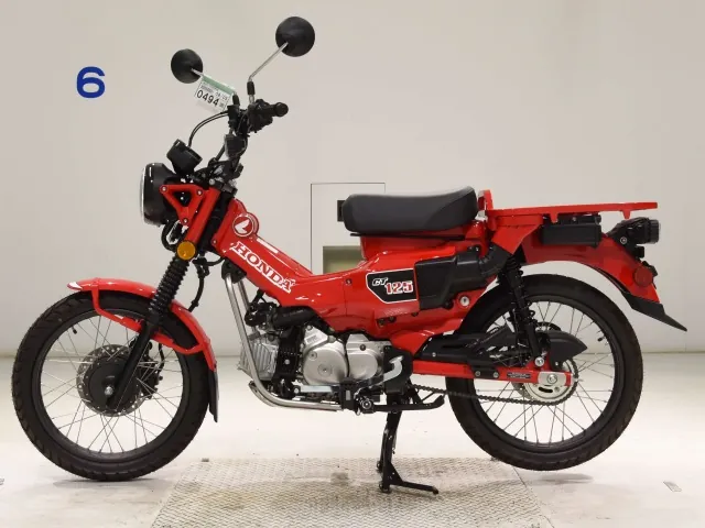 Honda CT125 Hunter Cub, красный, фото 2