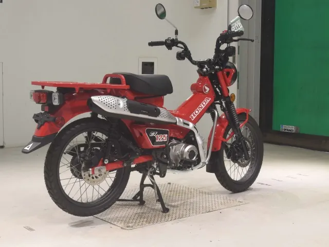 Honda CT125 Hunter Cub, красный, фото 5