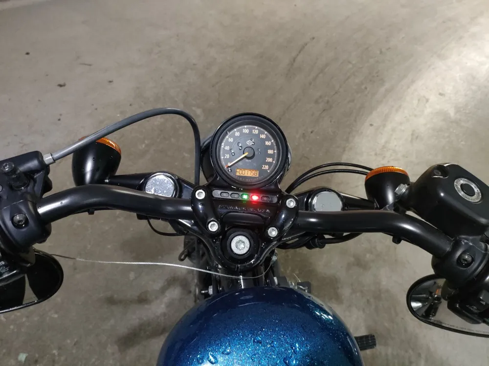 Harley-Davidson XL1200X 2015, синий, фото 5