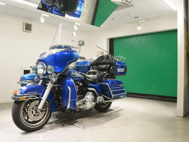 Harley-Davidson FLHTCU1340 TRIKE 1991, синий, фото 4