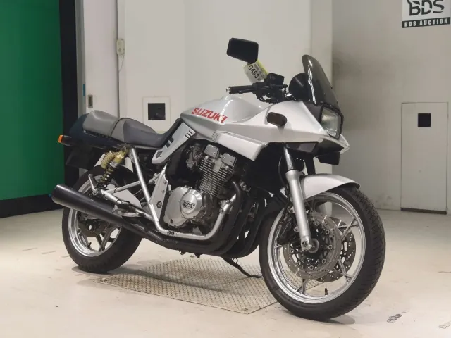 Suzuki GSX400S Katana 1992, серебристый, фото 3