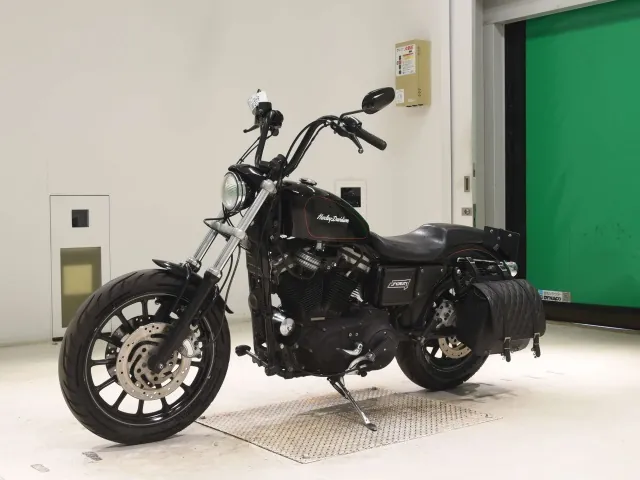 Harley-Davidson XL883R 2002, чёрный, фото 4