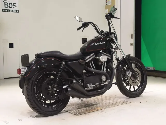 Harley-Davidson XL883R 2002, чёрный, фото 5