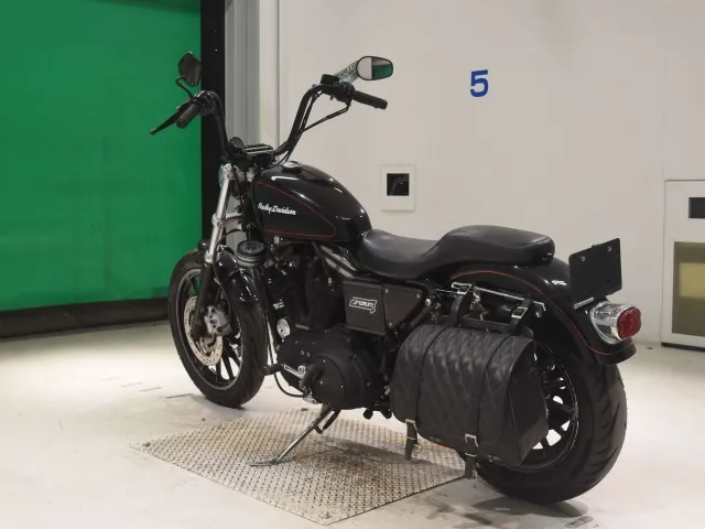 Harley-Davidson XL883R 2002, чёрный, фото 6