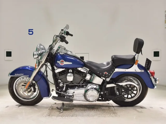 Harley-Davidson FLSTC 1690 2017, синий, фото 2
