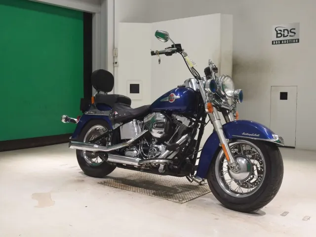 Harley-Davidson FLSTC 1690 2017, синий, фото 3