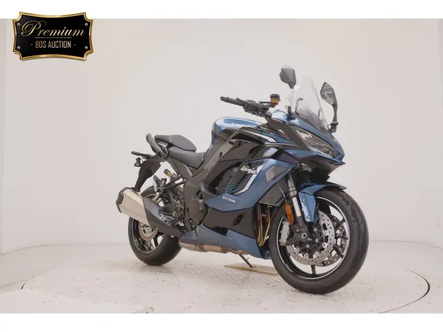 Kawasaki Ninja 1100SX 2026, black | blue, фото 3