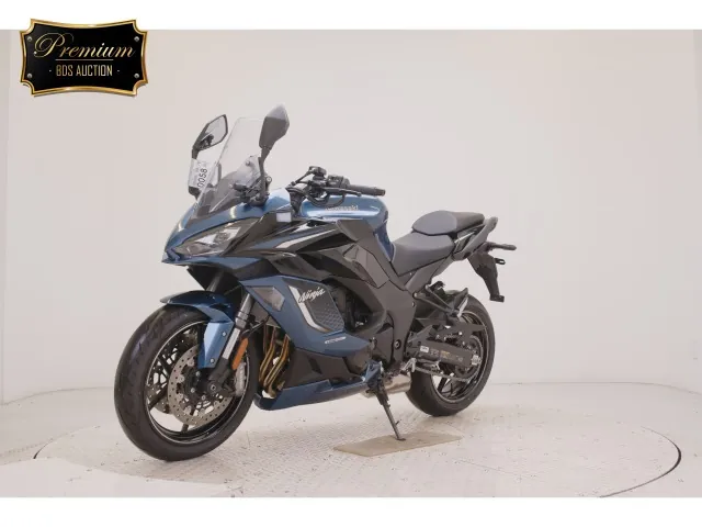 Kawasaki Ninja 1100SX 2026, black | blue, фото 4