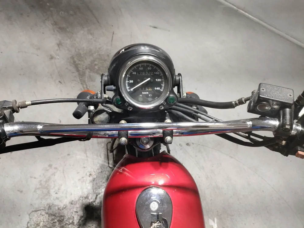 Kawasaki 250TR BJ250F, красный, фото 5