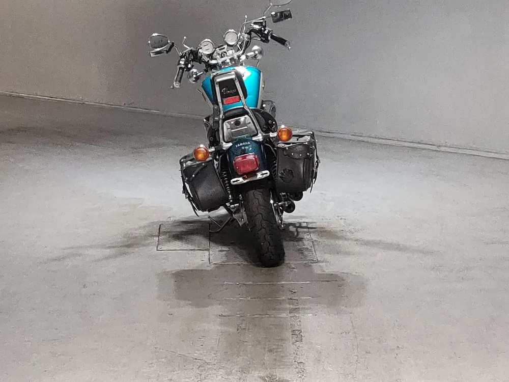 Yamaha XV1100 Virago 1996, white / blue, фото 4